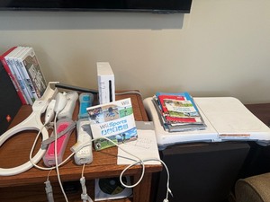 lot 7 image: Nintendo WII With Games And Accessories