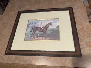 lot 12 image: Framed Charles Wysocki Print