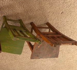 lot 49 image: Two Old Small Chairs