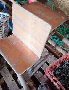 lot 74 image: Antique Schoolhouse Students Desk