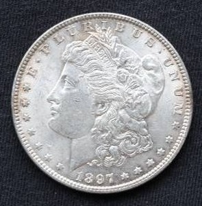 1897 Morgan Dollar