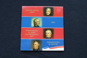 2009 Uncirculated Presidential Dollar Coin Set - 8 Coins