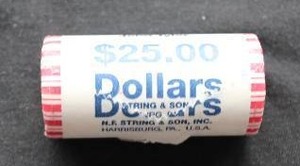 Uncirculated John Tyler $1 Coin Roll ($25)