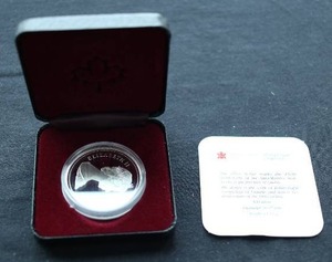 1988 Canadian Proof Silver Dollar
