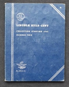 Lincoln Penny Album - 1941-1966