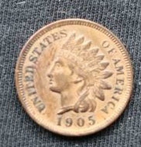 Higher Grade 1905 Indian Head Penny