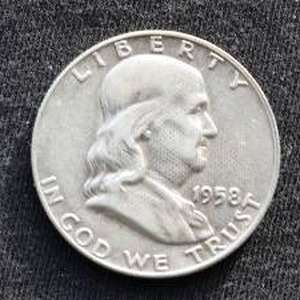 1958-D Franklin Half Dollar