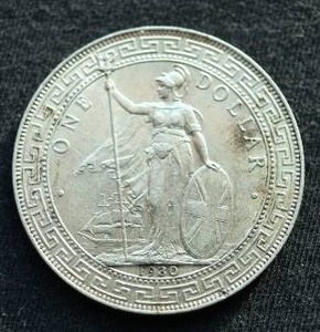 1930 British Trade Dollar
