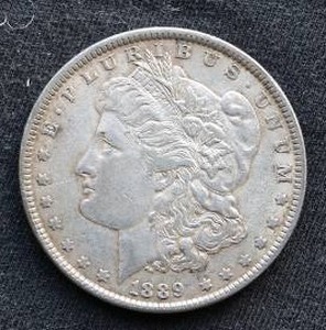 1889 Morgan Dollar