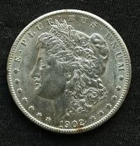 1902-O Morgan Dollar