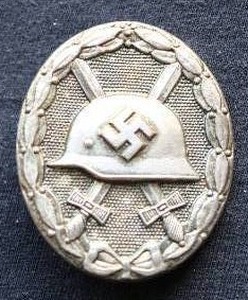 WW2 German Third Reich Silver Wound Badge