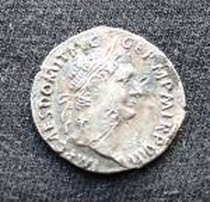 Ancient Roman Silver Coin - DomitianMinerva