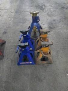 lot 37 image: 5 Assorted Jack Stands