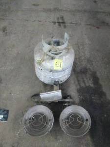 lot 51 image: RedStone 30,000 BTU Propane Sunflower Heater with 20lb Tank