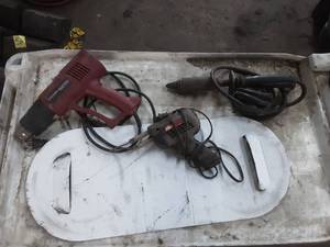 lot 100 image: Heat Gun, Soldering Iron and Soldering Gun