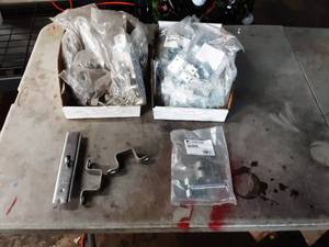 lot 254 image: Assorted New semi trailer door and tool box parts