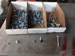 lot 256 image: Assorted New semi trailer door parts