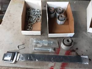 lot 257 image: Assorted New semi trailer door parts