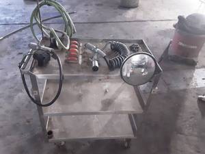 lot 344 image: Truck Trailer Light Tester with Rolling Cart