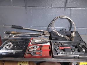 lot 348 image: Flair Tool Kit and Pipe Bending Tools