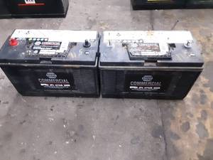 lot 389 image: 2 New Old Stock Group 31 Batteries 9-21 ( no guarantee if good or bad)