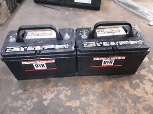 lot 396 image: 2 New Old Stock Group 31 Batteries 619 ( no guarantee if good or bad)