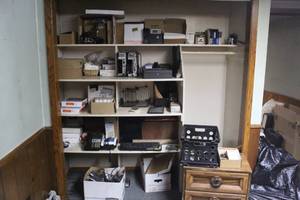 lot 411 image: Closet Full of Office Supplies, Copy Paper, Envelopes, Computer Related and More