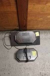 lot 421 image: 2 Buyers LED Strobe Light Beacons, 1 has Acari Mount