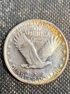 lot 38A image: 1930 US STANDING LIBERTY QUARTER AU50