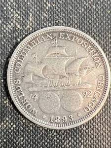 lot 06 image: 1893 US COLOMBIAN EXPO HALF DOLLAR
