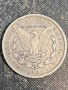 lot 28 image: 1896-O US MORGAN SILVER DOLLAR