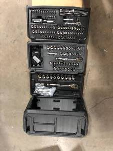 Husky Mechanics Tool Set 270-Piece Customer Returns See Pictures