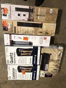 Lot of Assorted Heaters Various Models and Conditions Customer Returns See Pictures