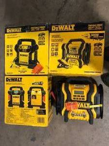 Lot of Assorted Dewalt Portable Power Stations  Customer Returns See Pictures