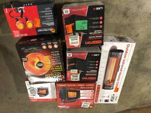 Lot of Assorted Heaters Various Models and Conditions Customer Returns See Pictures