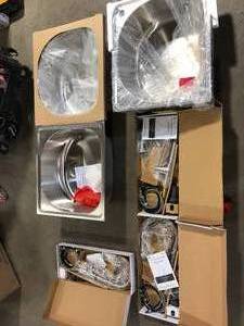 Lot of Assorted Kitchen Sinks and Faucets Various Models and Conditions Customer Returns See Pictures
