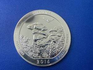 2016 5 Oz .999 Silver ATB Shawnee National Forest Coin