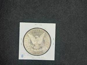 1881-S Morgan Silver Dollar Marked MS64 When Purchased