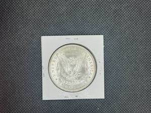 1889 Morgan Silver Dollar Marked MS64 When Purchased