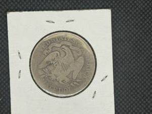 1874 Liberty Seated Half Dollar with Arrows marked AG  PCGS Price Guide for an AG3 is $80.00