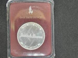2022 BU Stacks & Bowers 1 Oz. Silver Round in Clamshell