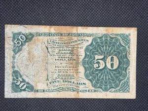 1873 Series 50 Cent U.S. Fractional Currency