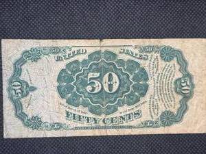 1875 5th Issue 50 Cent Fractional Currency