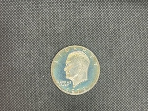 1973-S  Brilliant Uncirculated Silver Eisenhower Dollar