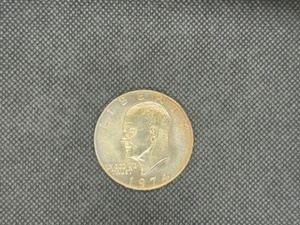 1974-S Toned Silver Eisenhower Dollar