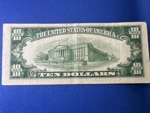 Hi-Grade Series 1950 A $10 Dollar Federal Reserve Note