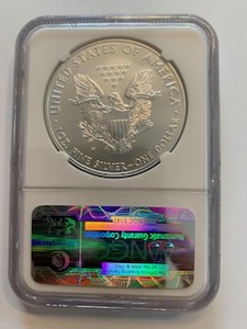 2011 25th Anniversary American Silver Eagle NGC MS69    NGC Price Guide for an MS69 is $50