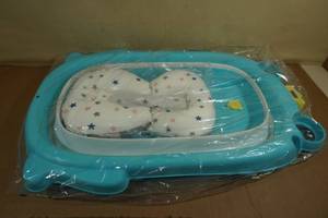 Portable Folding Baby Bath Tub with Temp Gauge