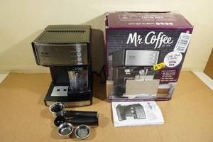 Mr. Coffee Espresso and Cappuccino Machine with Automatic Milk Frother