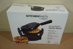 Kitchen Smith Rotating Belgian Waffle Maker